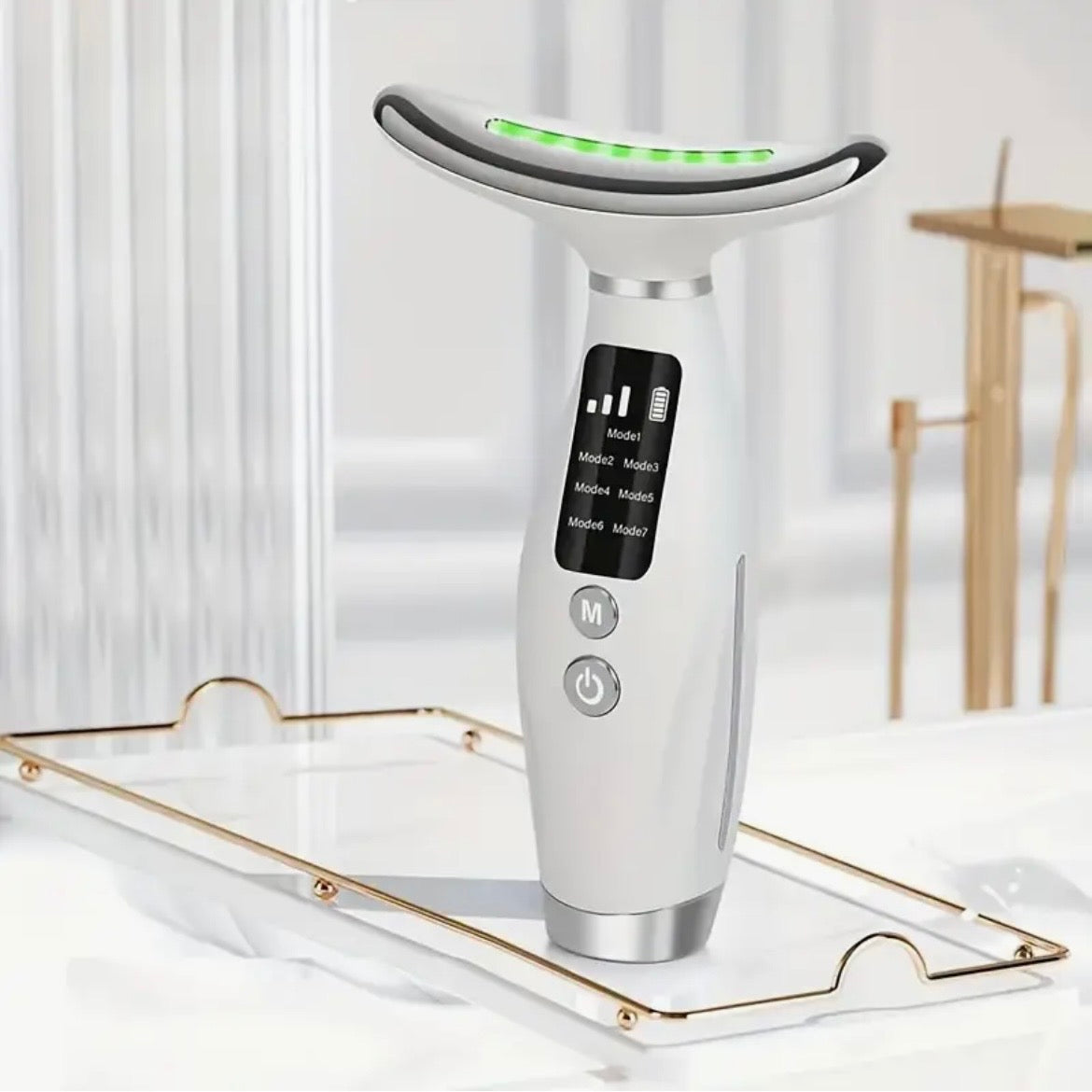 Masajeador Facial 7 en 1 + Sérum Antiedad